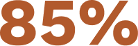 85% 85%
