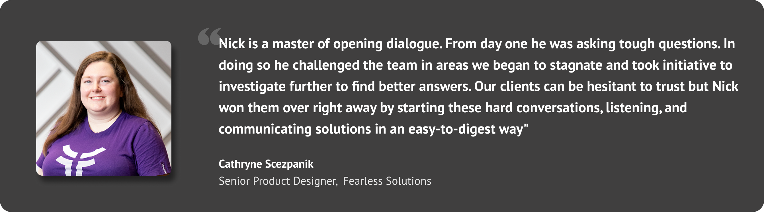 Cathryne Testimonial Cathryne Testimonial