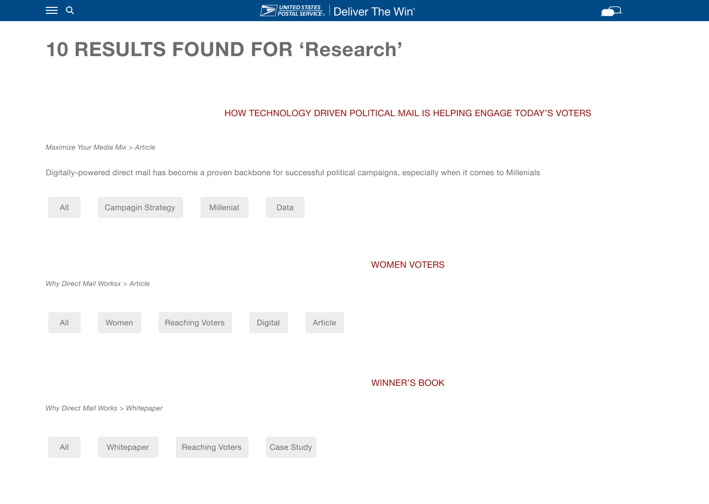 Current Search Experience