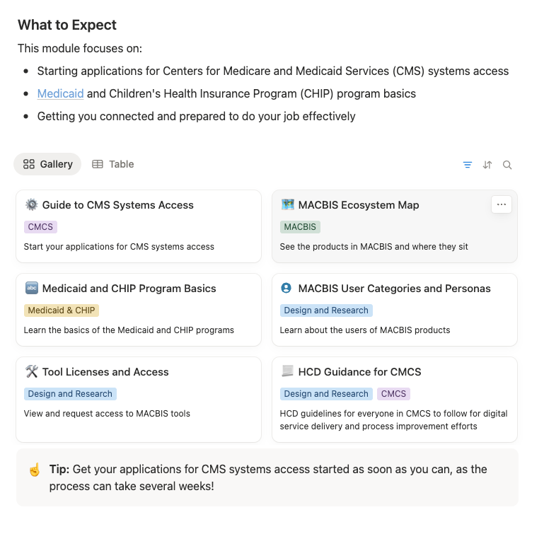 Onboarding Guide Screenshot Onboarding Guide Screenshot