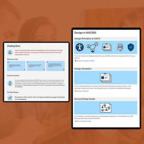 CMS HCD Guidebook Redesign